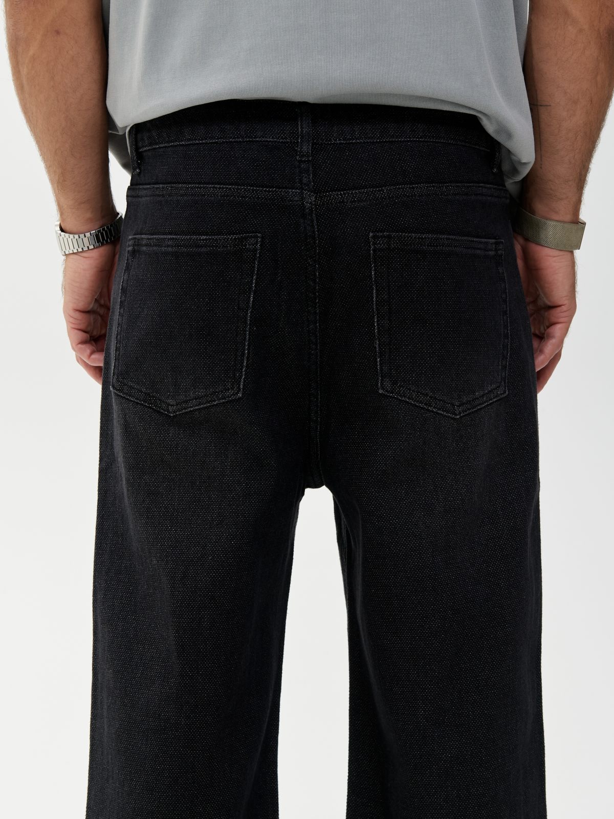 Джинсы мужские BAYZ черный цвет BZ2891-BK