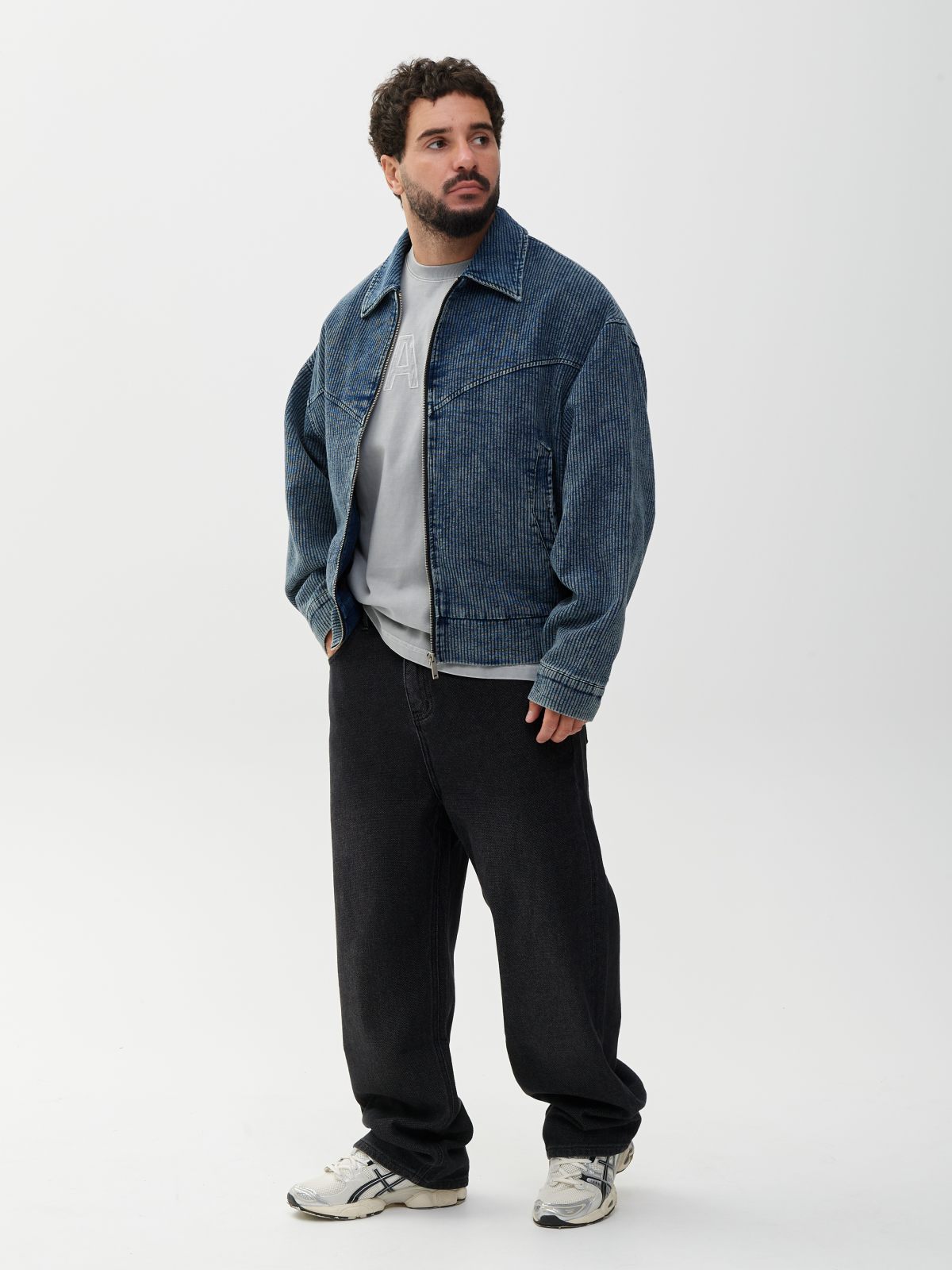 Джинсы мужские BAYZ черный цвет BZ2891-BK