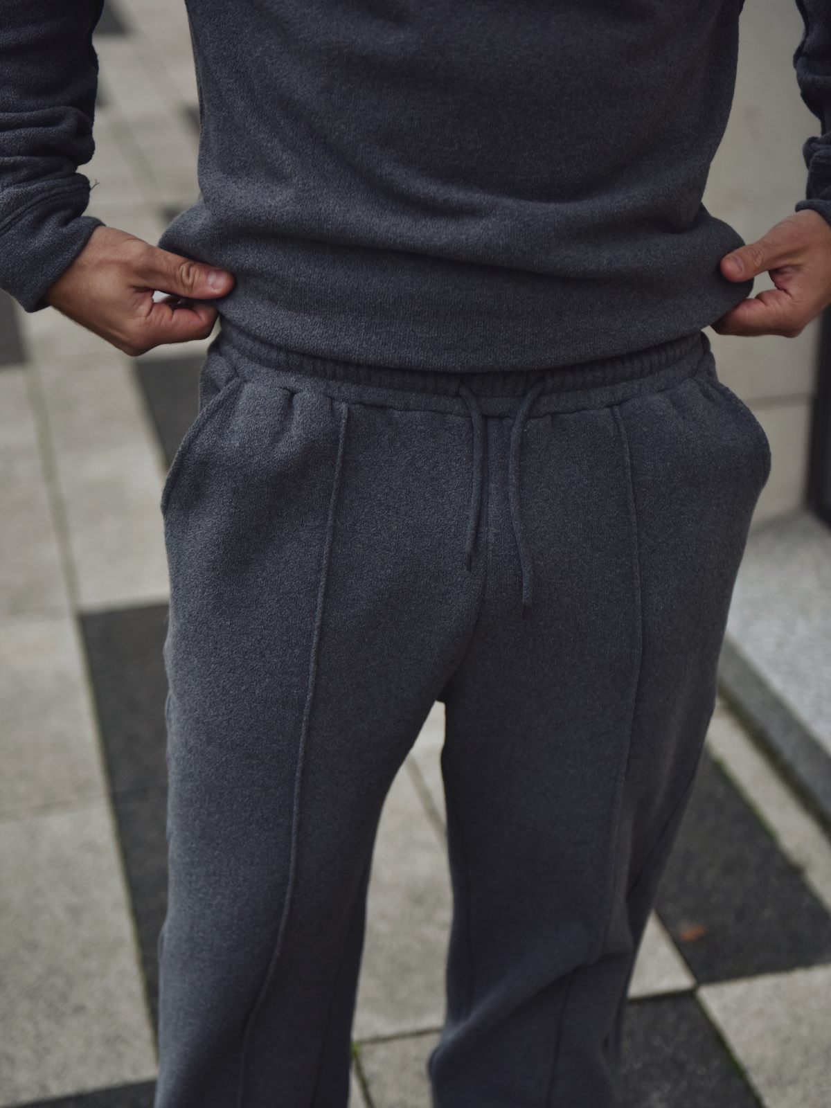 Комплект толстовка+брюки BAYZ темно-серый цвет 507635-DGY