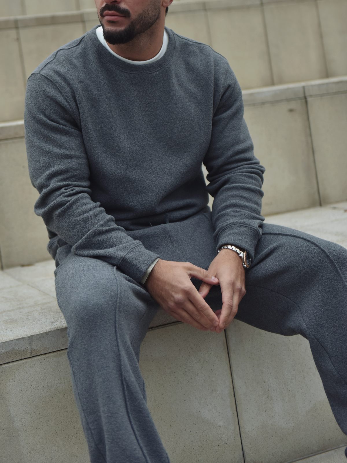 Комплект толстовка+брюки BAYZ темно-серый цвет 507635-DGY