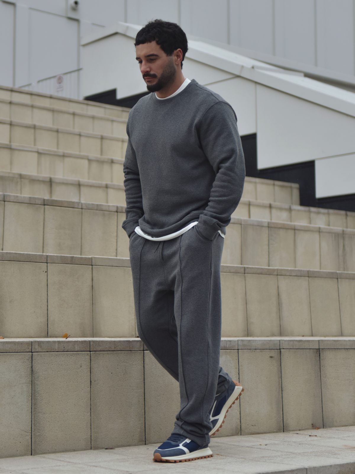 Комплект толстовка+брюки BAYZ темно-серый цвет 507635-DGY