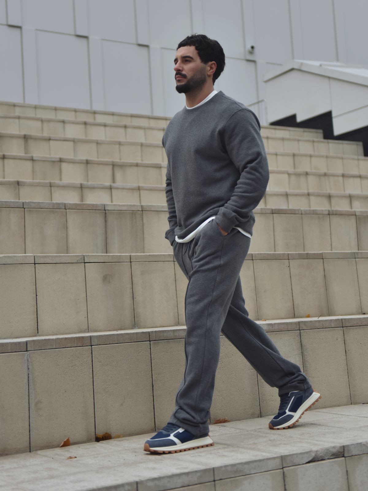 Комплект толстовка+брюки BAYZ темно-серый цвет 507635-DGY